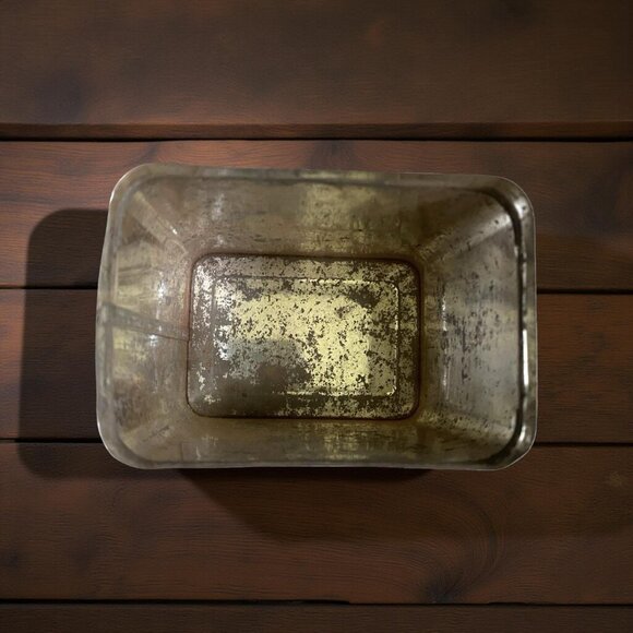 Vintage Puretest Epsom Salt Tin Container By United Drug Co. Retro Apothecary/Ch - Picture 4 of 6